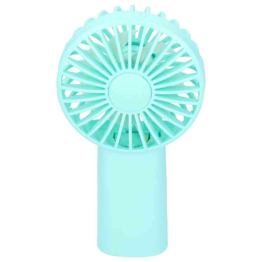 Mini Handheld Fan Desktop Portable USB Rechargeable Fan for Home Office with Aromatherapy Tablets
