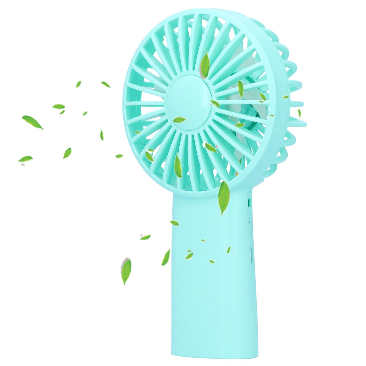 Mini Handheld Fan Desktop Portable USB Rechargeable Fan for Home Office with Aromatherapy Tablets