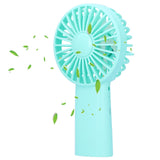 Mini Handheld Fan Desktop Portable USB Rechargeable Fan for Home Office with Aromatherapy Tablets
