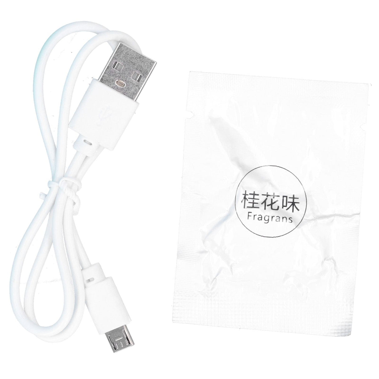 Mini Handheld Fan Desktop Portable USB Rechargeable Fan for Home Office with Aromatherapy Tablets