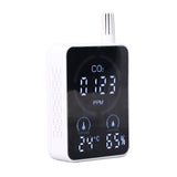 Air Quality Monitor Digital CO2 Meter Carbon Dioxide Detector Portable Temperature Humidity Tester