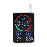 Air Quality Monitor Digital CO2 Meter Carbon Dioxide Detector Portable Temperature Humidity Tester
