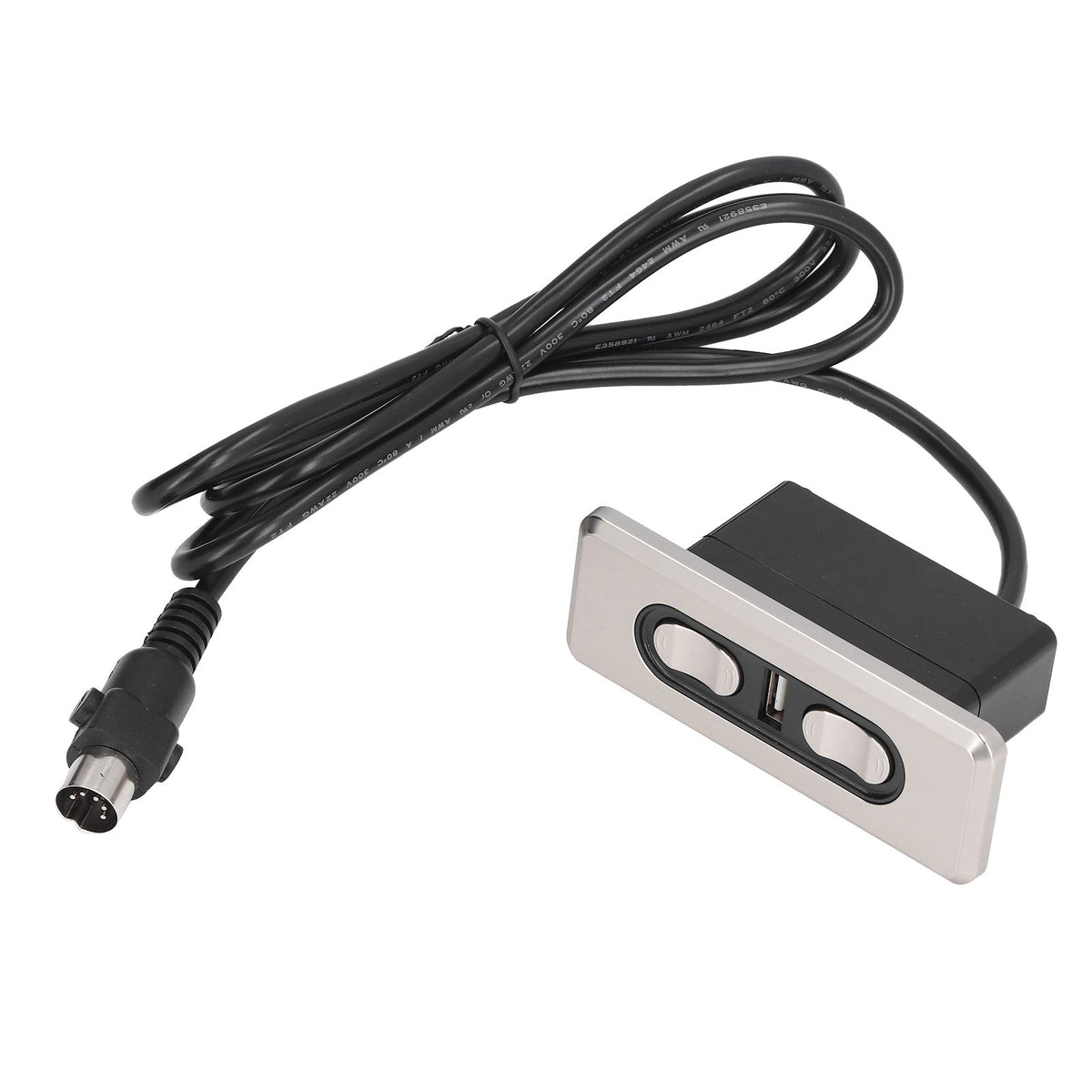 Dual Motor 12V/29V Electric Sofa Controller Recliner Lift Controller with USB Charging Port 5P Lift Chair Control Switch