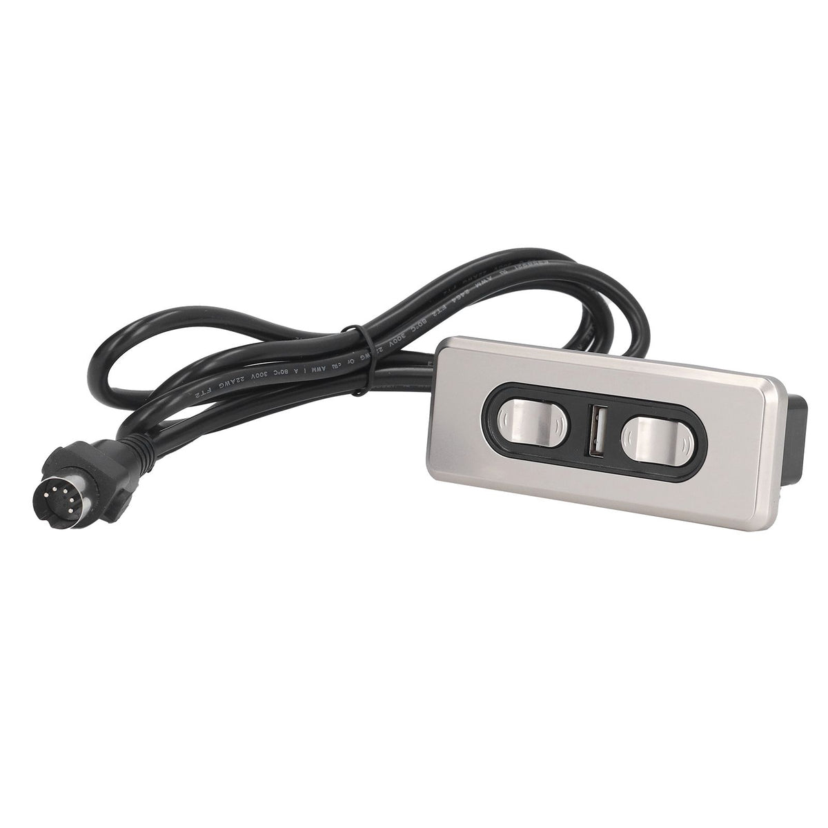 Dual Motor 12V/29V Electric Sofa Controller Recliner Lift Controller with USB Charging Port 5P Lift Chair Control Switch