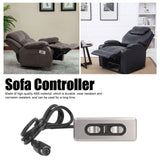 Dual Motor 12V/29V Electric Sofa Controller Recliner Lift Controller with USB Charging Port 5P Lift Chair Control Switch