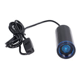 Electric Air Pump USB Powered Electric Vacuum Pump with 2 Nozzles and Storage Bag for Travel - Close-Up Angle