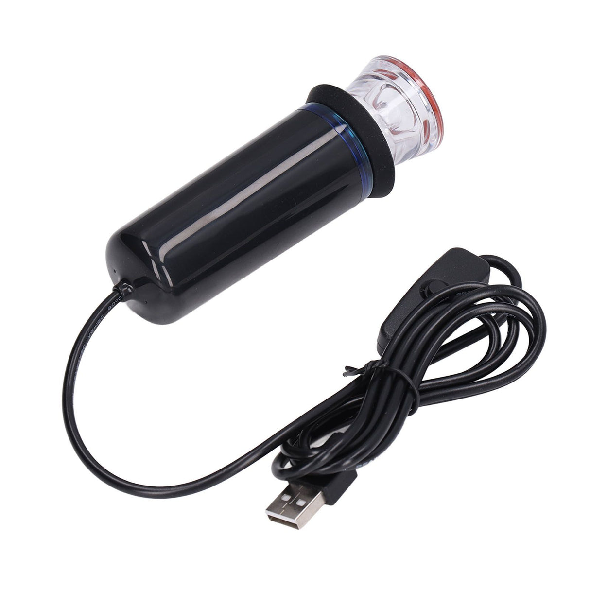 Electric Air Pump USB Powered Electric Vacuum Pump with 2 Nozzles and Storage Bag for Travel