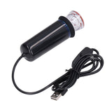Electric Air Pump USB Powered Electric Vacuum Pump with 2 Nozzles and Storage Bag for Travel - Low Angle
