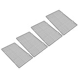 4PCS Barbecue Cooling Rack Stainless Steel Cooling Grid Tray Cake Cookies Baking Rack for Kitchen
