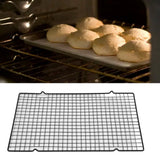 4PCS Barbecue Cooling Rack Stainless Steel Cooling Grid Tray Cake Cookies Baking Rack for Kitchen