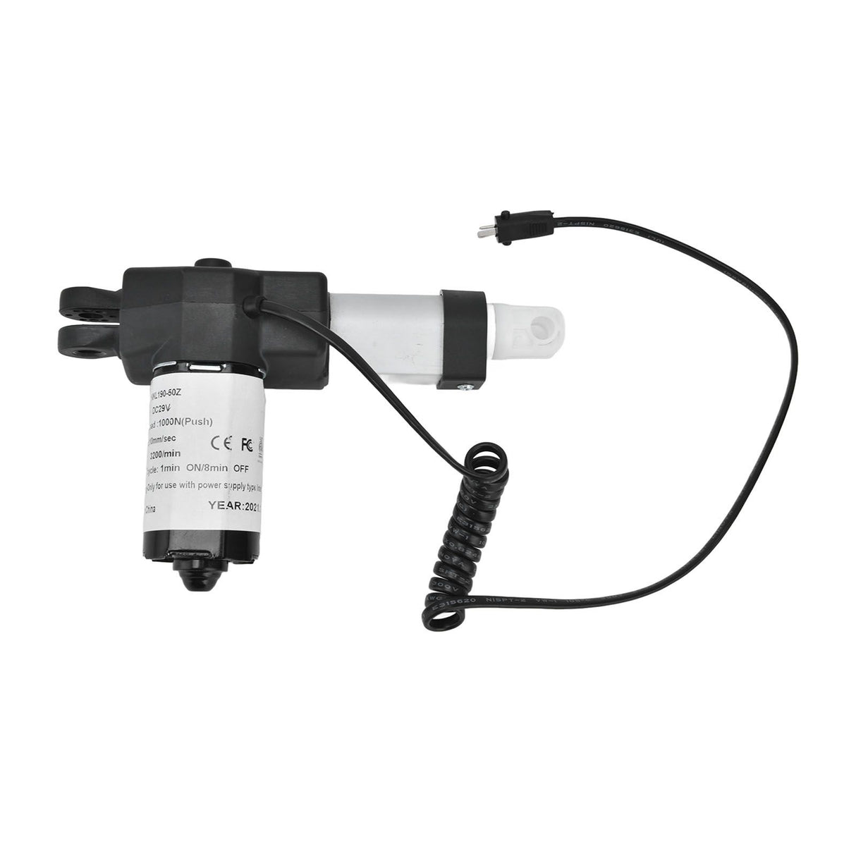 Linear Actuator 50MM Stroke 1000N Load High IP Protection Grade Electric Actuator for Electric Bed Electric Sofa DC29V