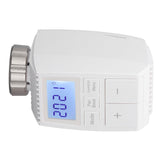 Intelligent Radiator Thermostat App Control Digital Temperature Controller for Bluetooth for Tuya Smart Home APP (Without Batteries) - Top-Down View