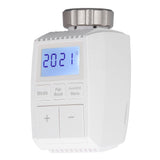 Intelligent Radiator Thermostat App Control Digital Temperature Controller for Bluetooth for Tuya Smart Home APP (Without Batteries) - 45-Degree Angle