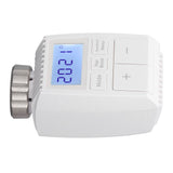 Intelligent Radiator Thermostat App Control Digital Temperature Controller for Bluetooth for Tuya Smart Home APP (Without Batteries) - Low Angle