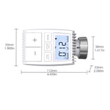 Intelligent Radiator Thermostat App Control Digital Temperature Controller for Bluetooth for Tuya Smart Home APP (Without Batteries)