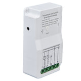 WiFi Temperature Humidity Switch Module Dual Relay Output with Temperature Probe 90‑250V for TUYA Smart App