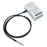 WiFi Temperature Humidity Switch Module Dual Relay Output with Temperature Probe 90‑250V for TUYA Smart App
