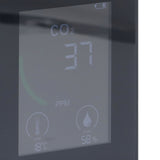 Bluetooth Carbon Dioxide Air Quality Monitor TVOC Tester 60 Day Data Storage Humidity Temperature Meter USB Power SupplyBlack