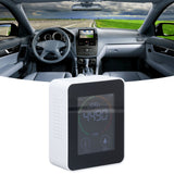 Bluetooth Carbon Dioxide Air Quality Monitor TVOC Tester 60 Day Data Storage Humidity Temperature Meter USB Power SupplyWhite