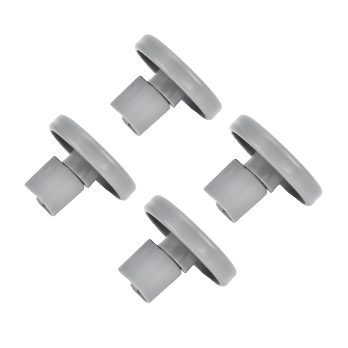 4PCS 40mm Dishwasher Wheel Replacement PP Dishwasher Lower Rack Wheel for AEG Favorit