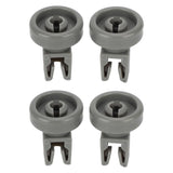 4pcs Dishwasher Lower Rack Wheel Dishwasher Wheel Replacement Part for AEG Favorit for Privileg for Zanussi - Side View