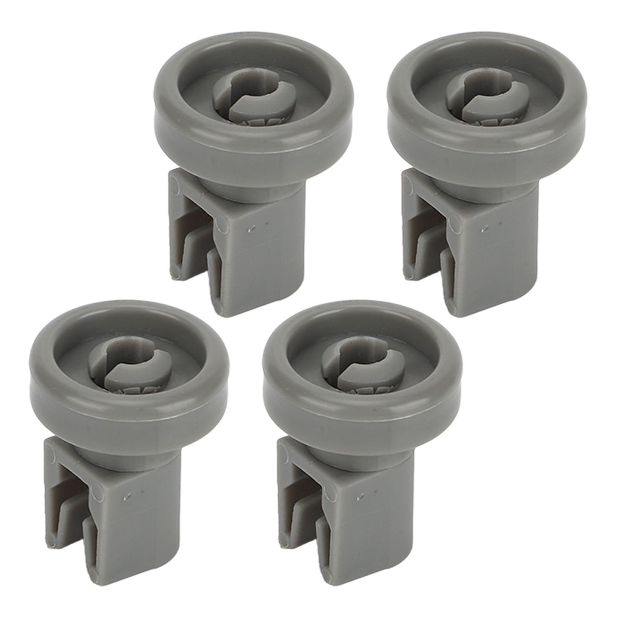 4pcs Dishwasher Lower Rack Wheel Dishwasher Wheel Replacement Part for AEG Favorit for Privileg for Zanussi