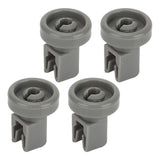 4pcs Dishwasher Lower Rack Wheel Dishwasher Wheel Replacement Part for AEG Favorit for Privileg for Zanussi