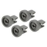 4pcs Dishwasher Lower Rack Wheel Dishwasher Wheel Replacement Part for AEG Favorit for Privileg for Zanussi - Extra Image