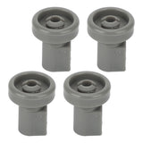 4pcs Dishwasher Lower Rack Wheel Dishwasher Wheel Replacement Part for AEG Favorit for Privileg for Zanussi - Extra Image