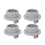 4pcs Dishwasher Rack Roller Replacement Part Dishwasher Basket Wheel for Bosch 420198 AP2802428 165314 - Front View