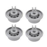 4pcs Dishwasher Rack Roller Replacement Part Dishwasher Basket Wheel for Bosch 420198 AP2802428 165314