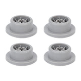 4pcs Dishwasher Rack Roller Replacement Part Dishwasher Basket Wheel for Bosch 420198 AP2802428 165314