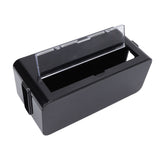 Power Socket Storage Box Safe Dustproof Socket Wire Organizer Plastic Box for Home MediumBlack - Rear View