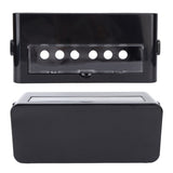 Power Socket Storage Box Safe Dustproof Socket Wire Organizer Plastic Box for Home MediumBlack