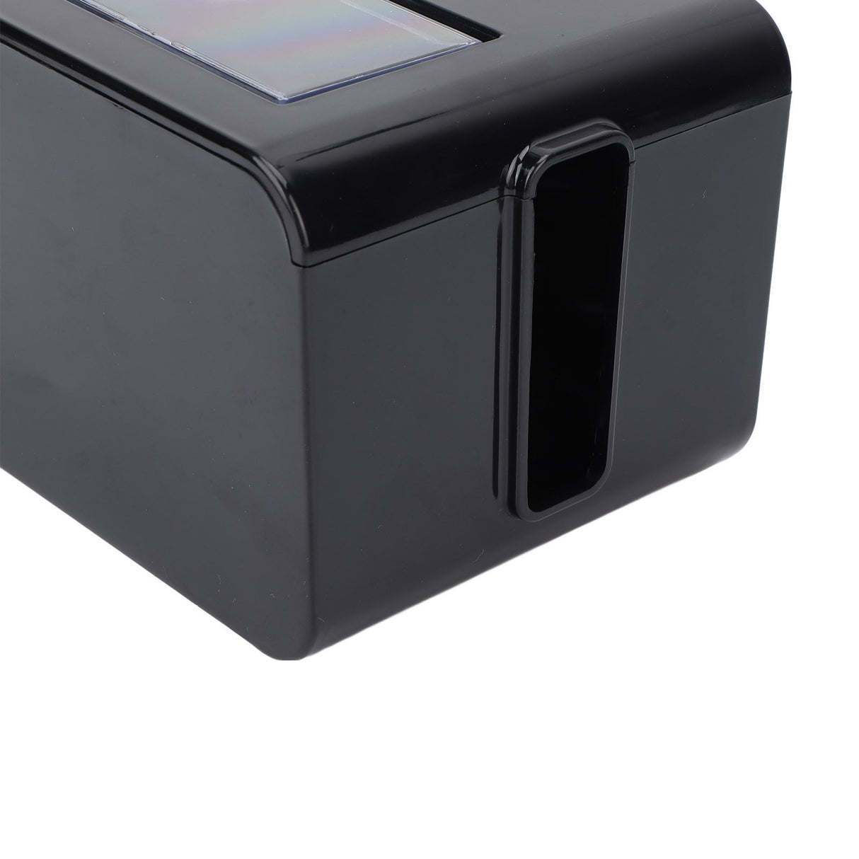 Power Socket Storage Box Safe Dustproof Socket Wire Organizer Plastic Box for Home MediumBlack