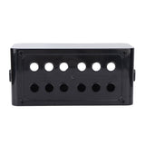 Power Socket Storage Box Safe Dustproof Socket Wire Organizer Plastic Box for Home MediumBlack