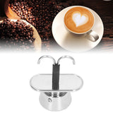 Moka Pot 100ml Dual Pipe Stainless Steel Durable Food Grade Anti Scald Nonslip Thickened Strainer Widely Used Mocha Pot - Extra Image