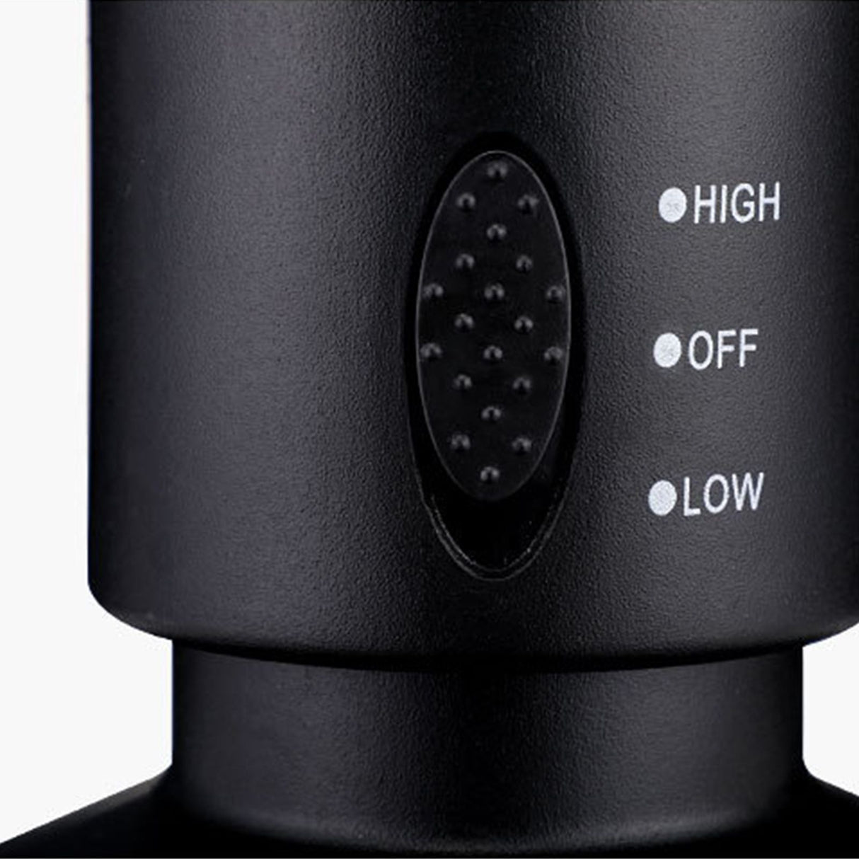 Mini USB Bladeless Tower Fan 2 Wind Speeds and Modes Standing Fan for Bedroom Living Room Home Office Black