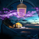 USB Bug Buster Bulb USB Charging Electric Shock Odorless Outdoors Mosquito Lamp for Living Room Kitchen Bedroom Office