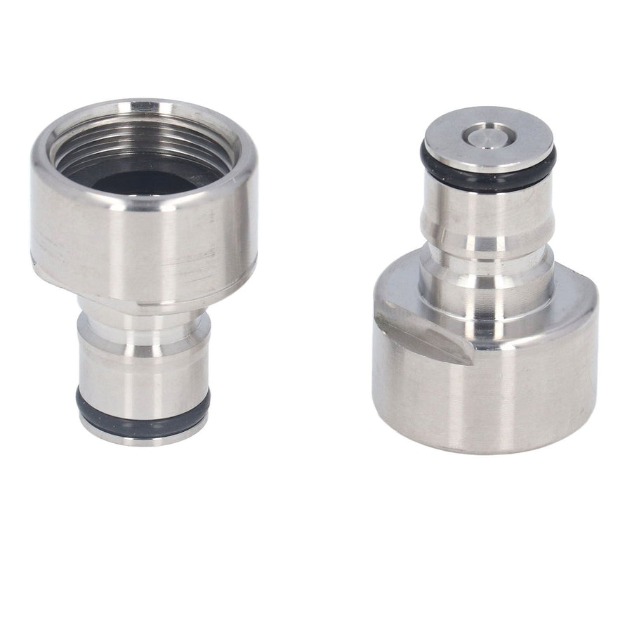 5/8FPT Keg Coupler Adapter Stainless Steel Ball Lock Quick Disconnect Conversion Kit for A D S G Type Beer Barrel