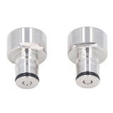 5/8FPT Keg Coupler Adapter Stainless Steel Ball Lock Quick Disconnect Conversion Kit for A D S G Type Beer Barrel - Low Angle