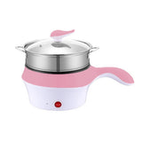 Electric Cooker Multifunctional Two Speed Portable Mini Electric Frying Pan Wok Rice Cooker for Student Dormitory (AU 220V)