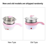 Electric Cooker Multifunctional Two Speed Portable Mini Electric Frying Pan Wok Rice Cooker for Student Dormitory (AU 220V) - Close-Up Angle
