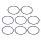 8Pcs Blender Sealing Ring Food Grade Silicone Safe Durable Good Sealing for OSTER PRO Sealing Ring for OSTER Blender PRO - Top-Down View