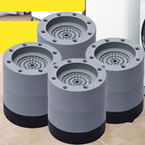 Wash Machine Feet Mat Shock Absorption Resin Fiber PVC Washing Machine Riser for Home Increase 6cm/2.4in - 45-Degree Angle