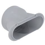 5 Inch Portable Air Conditioner Exhaust Hose Coupler Air Conditioning Part Window Adapter Supports CW and CCW Threads