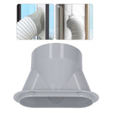 5 Inch Portable Air Conditioner Exhaust Hose Coupler Air Conditioning Part Window Adapter Supports CW and CCW Threads - Extra Image