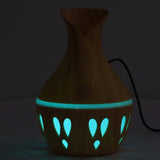 300ml Essential Oil Diffuser Wood Grain USB Powered 7 Colors LED Low Noise Mist Humidifier for Bedroom Office - Extra Image