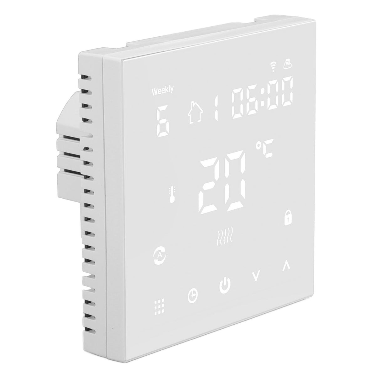 Smart Thermostat Touch Screen WiFi Timing Switch Mobile Phone Control Digital Display Thermostat 90‑240V