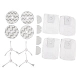 Dust Bag Filter Rag Side Brush Set Robot Vacuum Cleaner Accessories for Roidmi EVA SDJ06RM